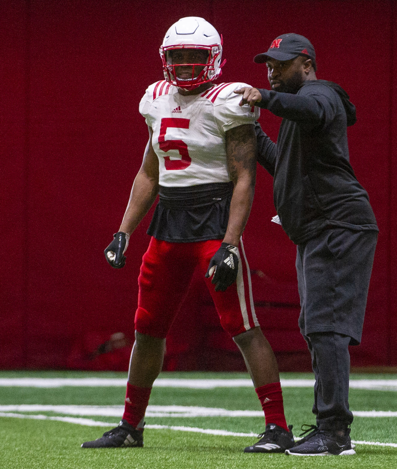 Spring football practice, 3.11.2019